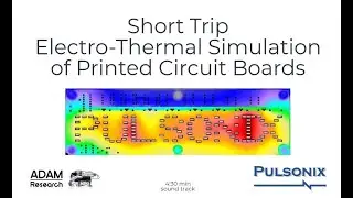 Electro-Thermal Simulation of Printed Circuit Boards with Pulsonix