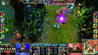 Evil Genuises vs Curse | EG vs CRS | Season 4 NA LCS Spring Split W5D1 [HQ]