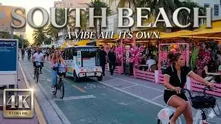 Miami Beach Walking Tour Ocean Drive & Lincoln Road,Real Street Life & Atmosphere Miami Beach,FL USA