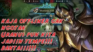 Gameplay kaja offliner || mobile legend || build kaja || solo rank