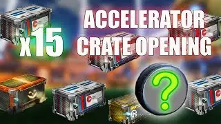 15 ROCKET LEAGUE ACCELERATOR CRATE OPENING AND TRADE UP | + (Haunted Hallows, Nitro, and Turbo)