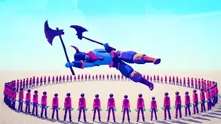 CIRCLE 100X POTION SELLER VS EVERY UNIT - CIRCLE #4 | TABS - Totally Accurate Battle Simulator