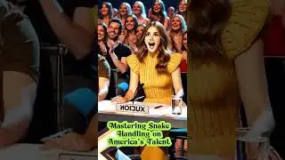 #SnakeHandling  #AmericaTalent  #TalentShow  #SnakeMagic
