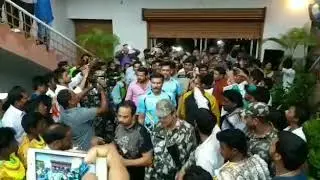 Dhoni visiting silli stadium