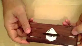 Bonzwa Brazilian Ebony dart case