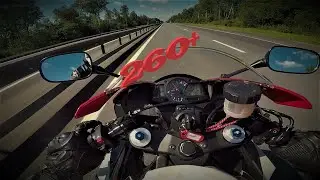 Максимальная скорость HONDA CBR600RR 2008