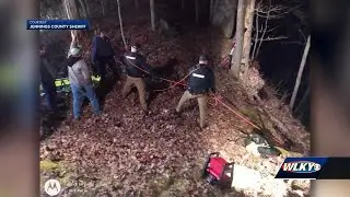 Woman rescued after falling from cliff in Jennings County