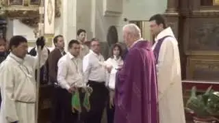 Bendición del banderín del Piquete de Honor