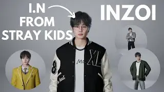 I.N from Stray Kids in Inzoi | Inzoi character creation
