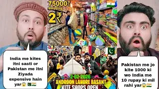 Kites Prices In India Vs Kites Prices In Pakistan | Pakistani Reaction 