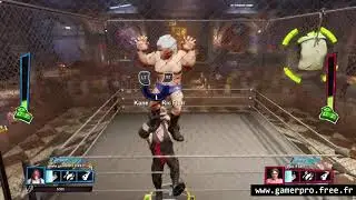 WWE BATTLEGROUNDS - CAMPAIGN MODE - STEEL CAGE - KANE vs RIC FLAIR - CHEAT