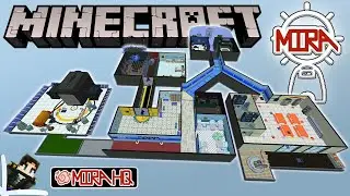 Mira HQ Among Us Map - Little Tiles Modded Recreation w/ Animated Tasks in MINECRAFT