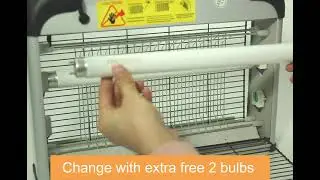 How To Replace a Bug Zapper Light Bulb - Micnaron Universal Tutorial