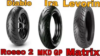 Comparativo de Pneus:Diablo Rosso2 l IRA Masked GP l Levorin Matrix Qual a Melhor escolha?