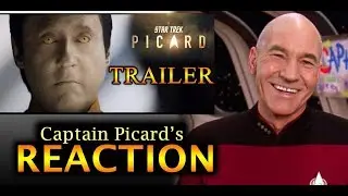 Picard REACTION to Picard Show Official Comic Con Trailer