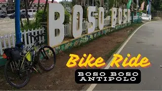 Relaxing Bike Ride | Boso Boso Antipolo Rizal (ASMR with English Text) Travel exploration in 4k