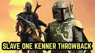 SLAVE ONE KENNER THROWBACK VEHICLE