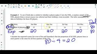 How to use Desmos for chi squared and association problems
