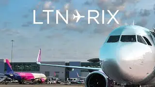 TRIP REPORT: @WizzAir Airbus A321-271NX | Luton - Riga