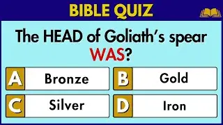 Bible WEAPONS Trivia 2026: Spears and Javelins Ultimate Bible Quiz to Test You!