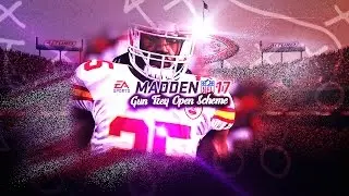 Madden 17 | Gun Trey Open Scheme |