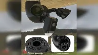 Review: Eave Mount for Ring Floodlight Cam Wired Plus/Pro, Blink Wired Floodlight Camera, Ring...