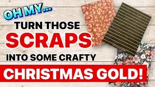 YOU&rsquo;RE GONNA LOVE THIS SCRAP CRAFT!!  I Used Paper And Laminating SCRAPS!