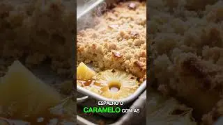 Bolo de Abacaxi Fit Sem Farinha.  #bolofit #boloabacaxi  #simplesenatural85 #receitafacil