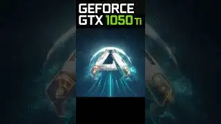 GTX 1050 Ti в ARK: Survival Ascended #shorts