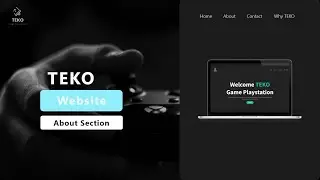 Build a Amazing static  website - About Section
