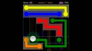 Flow Free 7x7 Level 9 walkthrough Bonus Pack