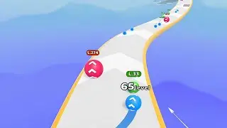 Level Up Balls the ball getting more level ups ASMR gameplay 