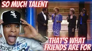 Whitney Houston, Dionne Warwick, Luther Vandross, Stevie | Thats What Friend Are For | REACTION