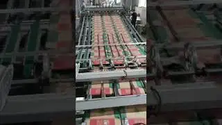 Corrugated carton printing machine 500/ minute 📦 flexo printing machine 📦