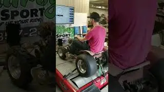 Wheelhorse and Honda 125cc ATV engine chassis dyno