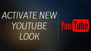 How to Enable YouTube Dark Mode New Theme | Youtube new Look 2017