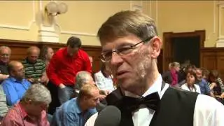 Interview with Torbj&ouml;rn Blomdahl during Anag Billiard Cup 2013