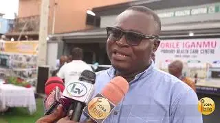 COKER-AGUDA LCDA COMMISSIONS ORILE-IGANMU PRIMARY HEALTHCARE CENTRE.