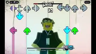 Jugando fnf en roblox con mi amigo 