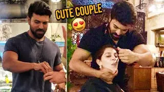 Ram Charan & Upasana Cute Moments😍 | Ram Charan Fun With His Wife | Telugu Tonic