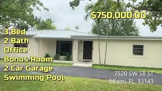 7520 SW 58 ST. Miami, FL. 33143