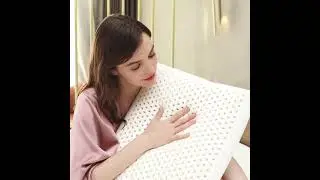 Lifease Natural Latex Pillow - Classic Shaped High Density Pillow