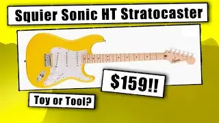 Squier Sonic HT Stratocaster - Review and Demo