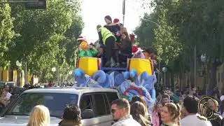 Cabalgata de Reyes Magos del Distrito Sur de Sevilla por Las Letanías y La Oliva el 6 de enero.