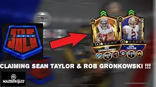 Madden Mobile 22 CLAIMING 4OJ SEAN TAYLOR & MADDEN MARVEL ROB GRONKOWSKI !!!!