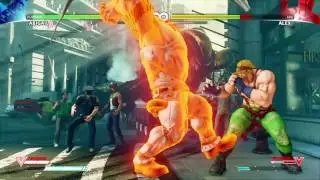 STREET FIGHTER V ABIGAIL GAMEPLAY: NERF HIM!!!