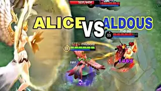 Ep16. ALICE 200 STCK VS ALDOUS 500 STACK | WALANG TATAKBO | ALICE GAMEPLAY . MLBB