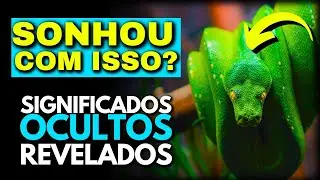 💀 SONHO COM COBRA VERDE | Descubra Agora O Que Significa Sonhar Com Cobra Verde!