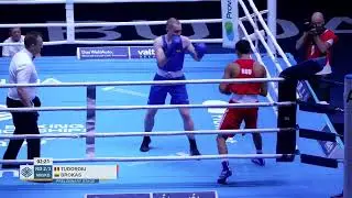 Arun Tudoroiu (ROU) vs. Mykolas Brokas (LTU) European U23 Championships 2025 (65kg)