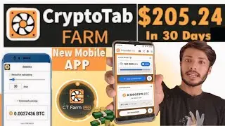 Start Pool Mining With Your Smartphone 2024 ⛏️ | Cryptotab Lite & Farm | CT Farm Earn Free Bitcoin🤑😱